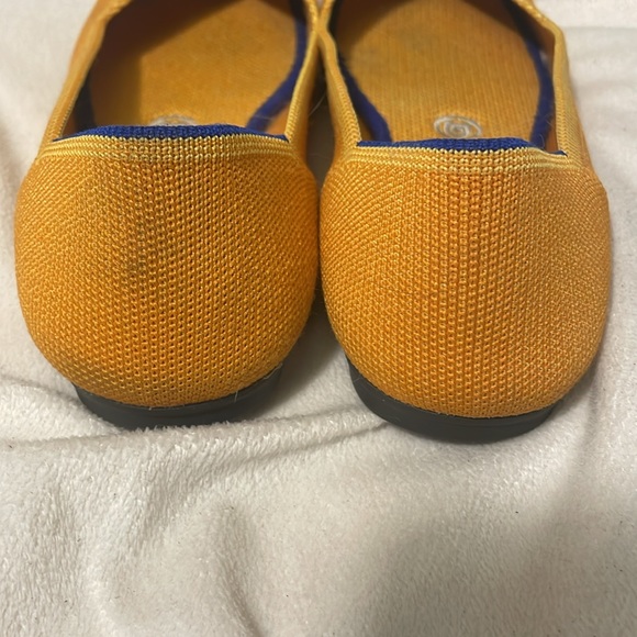 Yellow Rothy round toe flats - Picture 2 of 3
